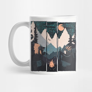 Orange Moon Mug